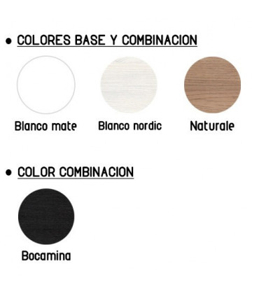 Colores disponibles