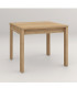 Mesa cuadrada 90x90 ext. a 180