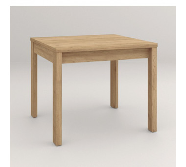 Mesa cuadrada 90x90 ext. a 180