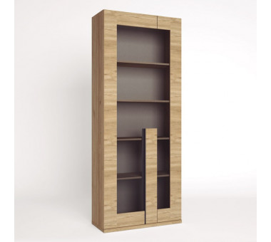 Vitrina (alta) 2p cristal izda