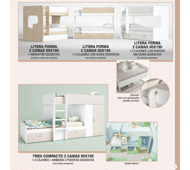 Detalle literas