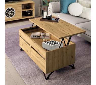 Mesa Centro Elevable KASANDRA