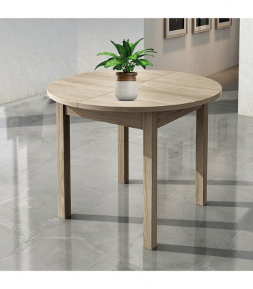 Mesa Comedor Redonda 94 ext. a 124